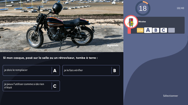 Réussir : Code de la Route Spécial Moto (French Highway Code)