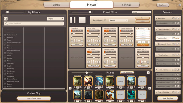 RPG Sounds game for windows Pc 1