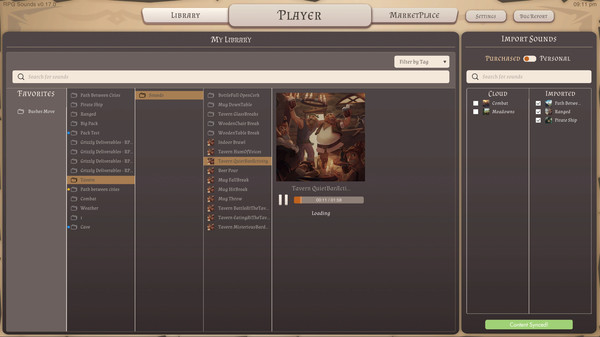 RPG Soundsfor windows and Linux 1
