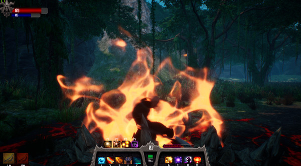 Sentinel: Cursed Knight game for Linux 1