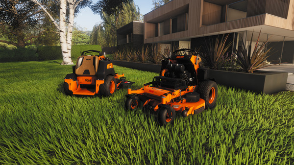 скриншот Lawn Mowing Simulator 1