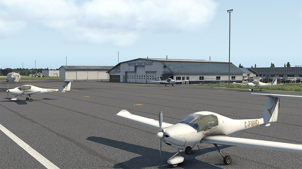 скриншот X-Plane 11 - Add-on: Aerosoft - Airport Greater Moncton International 1