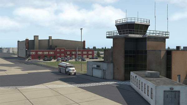 скриншот X-Plane 11 - Add-on: Aerosoft - Airport Greater Moncton International 2