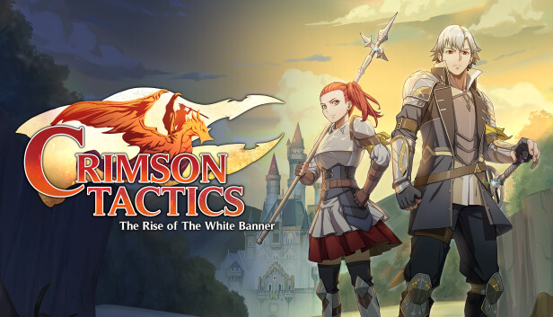 Capsule image of "Crimson Tactics: The Rise of The White Banner" which used RoboStreamer for Steam Broadcasting
