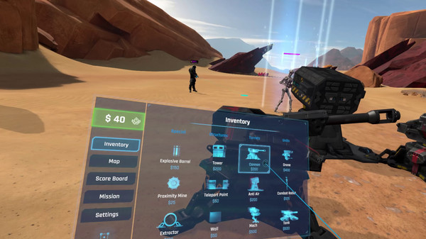 Screenshot of Guardians VR