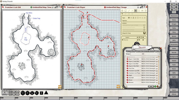 скриншот Fantasy Grounds - D&D Adventurers League 10-03 Divining Evil 2