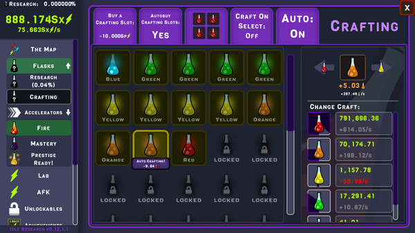 Idle Research game for Linux 1