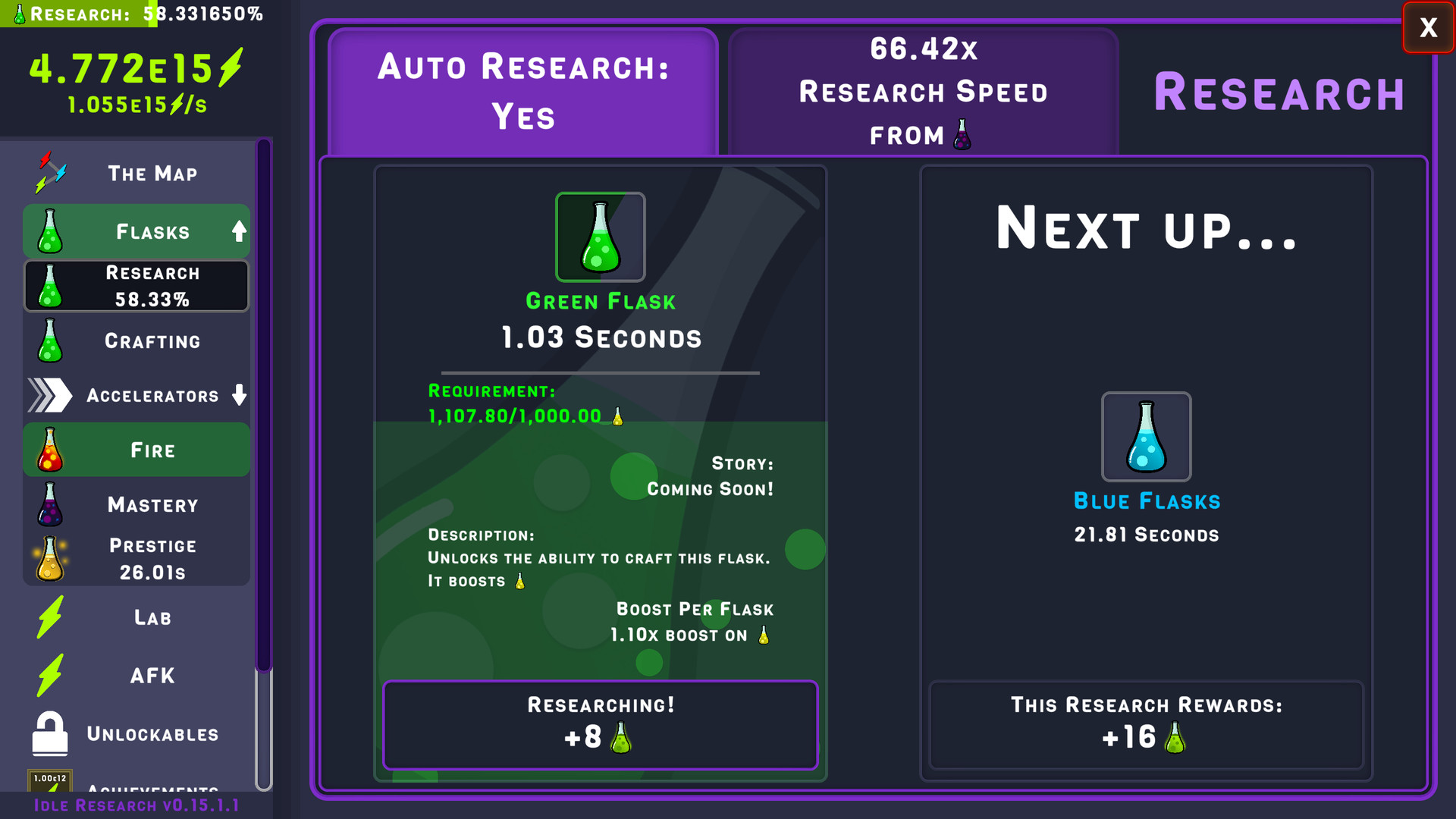 Idle Research screenshot 1