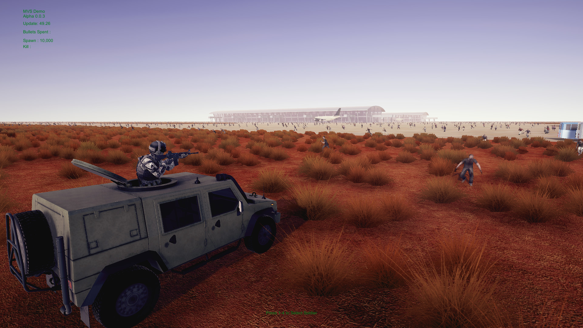 Minigun VS Swarms of the Zombie Apocalypse Simulator on Steam