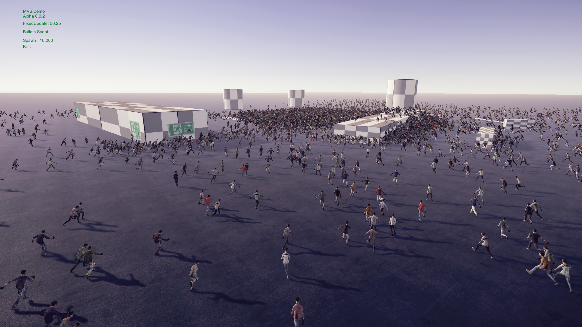 Minigun VS Swarms of the Zombie Apocalypse Simulator #14