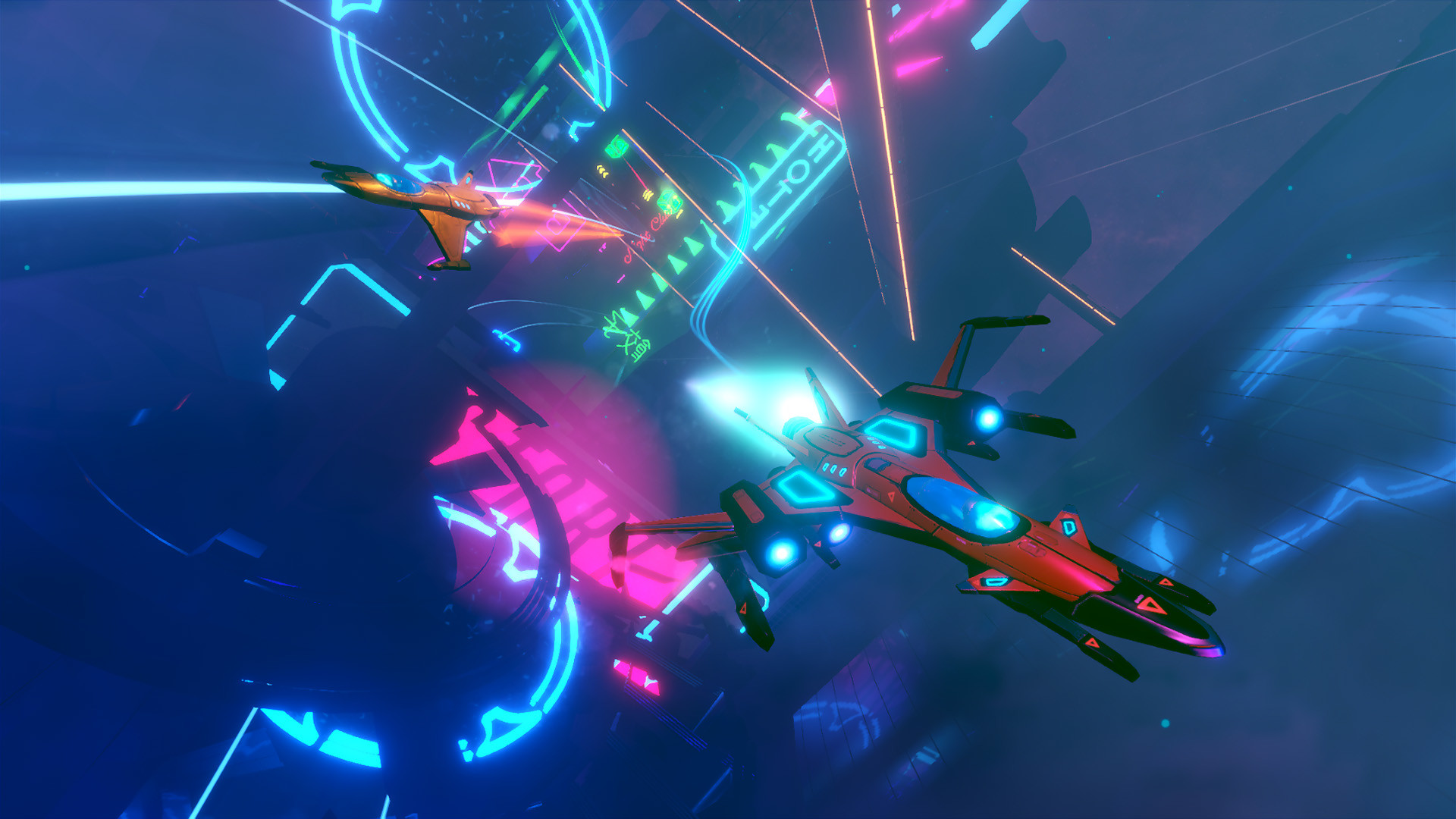 Neon Wings: Air Race Demo #0