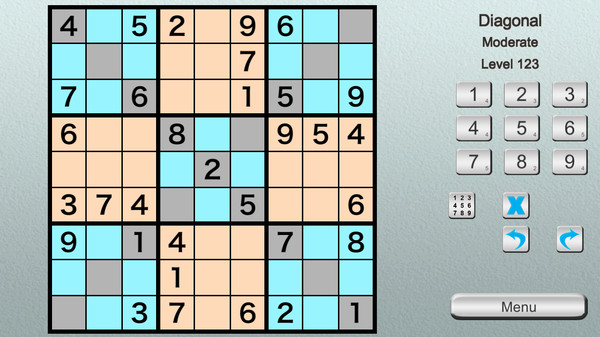 скриншот Ultimate Sudoku Collection - Basic Diagonal Pack 0