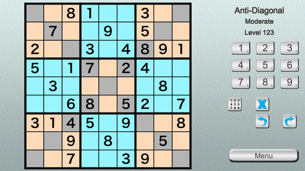 скриншот Ultimate Sudoku Collection - Basic Anti Diagonal Pack 0