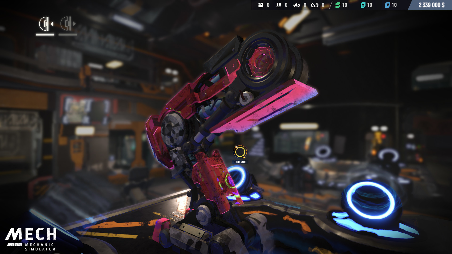 Mech Mechanic Simulator: Prologue #4