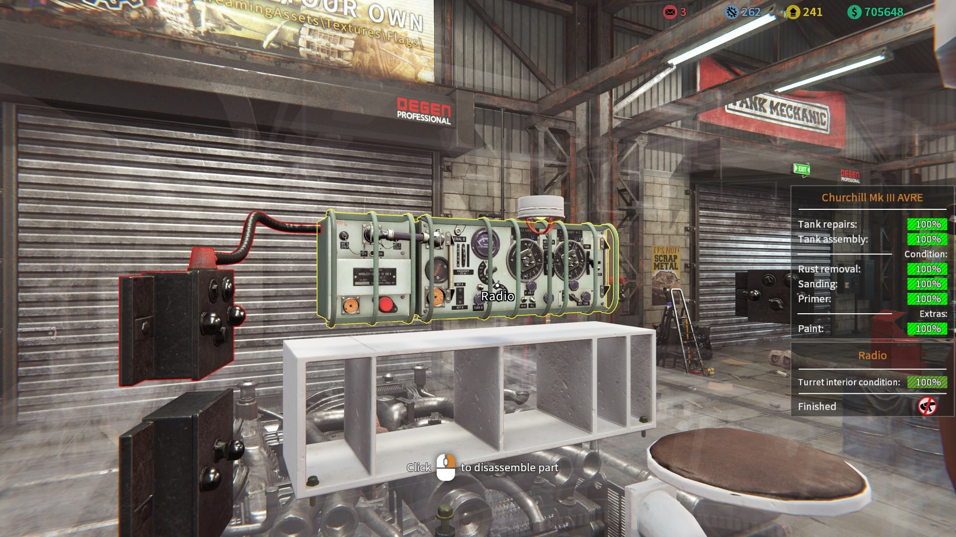 Tank Mechanic Simulator - First Supply DLC #3