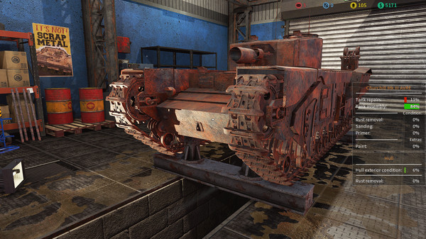 скриншот Tank Mechanic Simulator - First Supply DLC 0