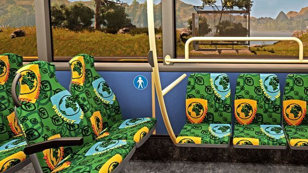 скриншот Bus Simulator 21 - Protect Nature Interior Pack 4