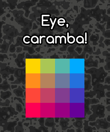 Eye, caramba!