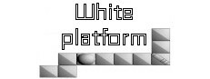White platform