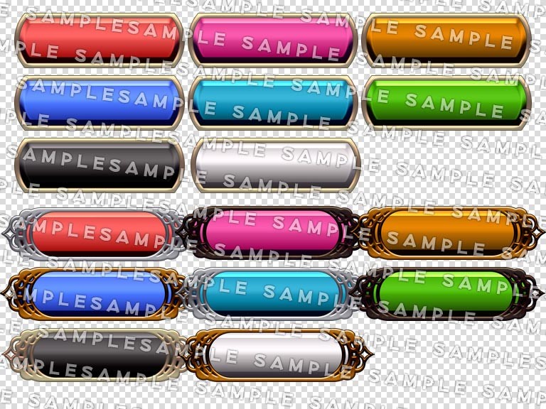 RPG Maker MV - Krachware User Interface Material FANTASY #8