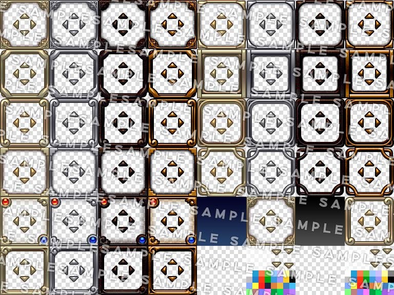 RPG Maker MZ - Krachware User Interface Material FANTASY #5