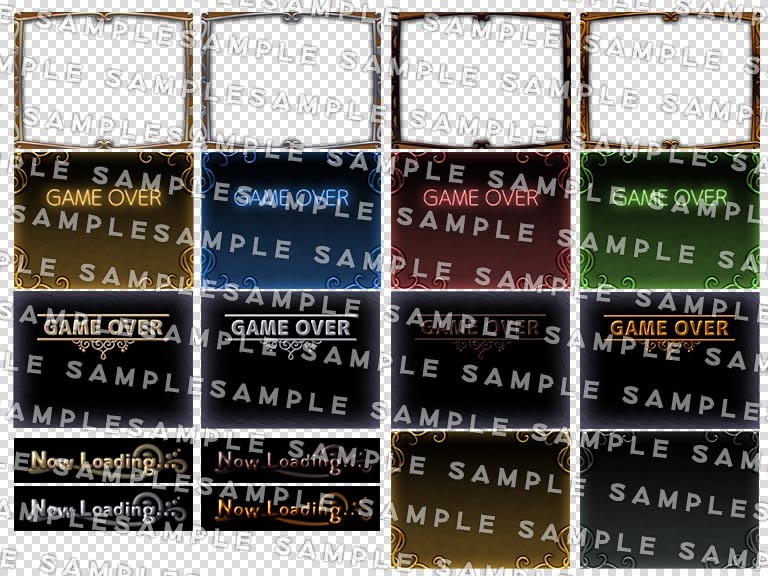 RPG Maker MZ - Krachware User Interface Material FANTASY #6