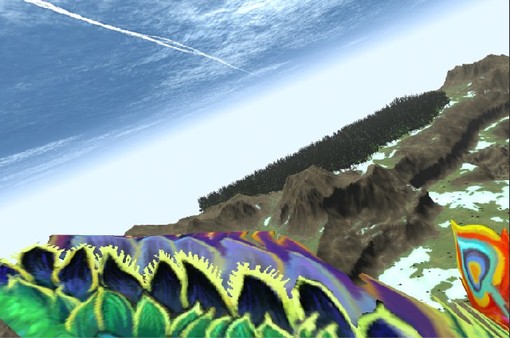 скриншот VR Skydiving 3