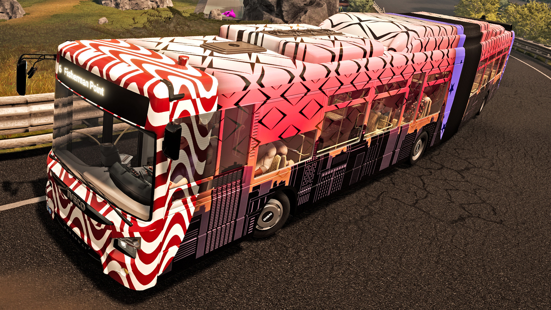 Bus Simulator 21 Next Stop - USA Skin Pack #7