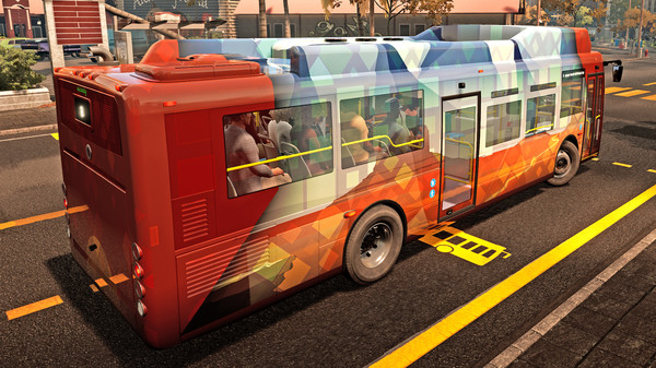 скриншот Bus Simulator 21 - USA Skin Pack 1