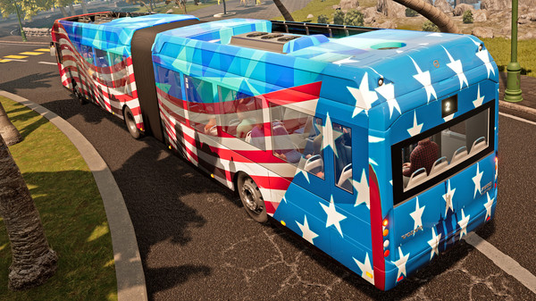 скриншот Bus Simulator 21 - USA Skin Pack 3