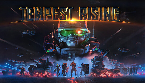 Imagen de la cápsula de "Tempest Rising" que utilizó RoboStreamer para las transmisiones en Steam