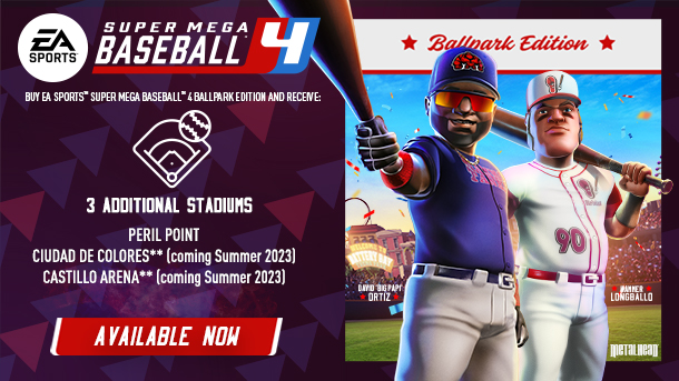 Super Mega Baseball™ 4 Ballpark Edition for Nintendo Switch