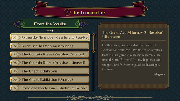 скриншот The Great Ace Attorney Chronicles - Additional Art & Music from the Vaults 3