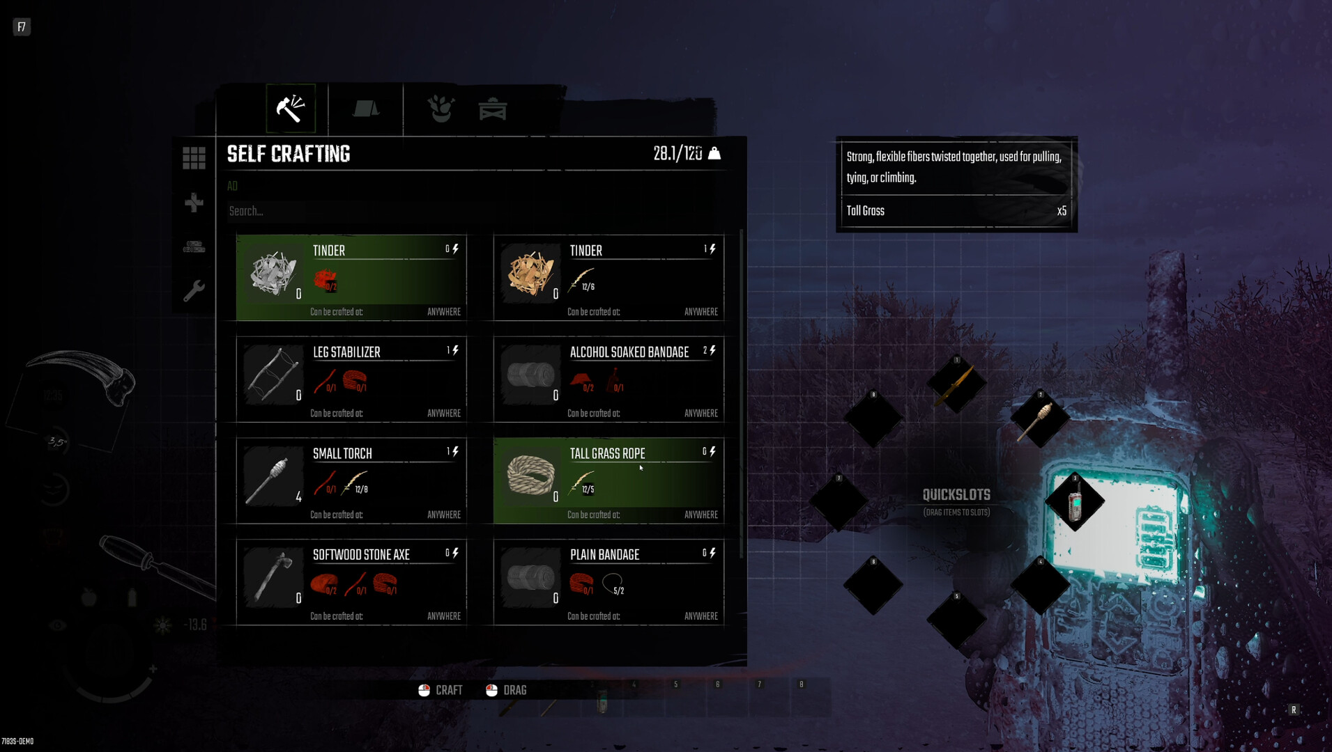 Winter Survival Demo #6