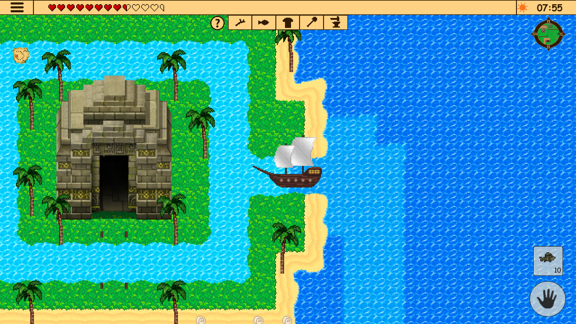 screenshot of Survival RPG 2: The Temple Ruins 1