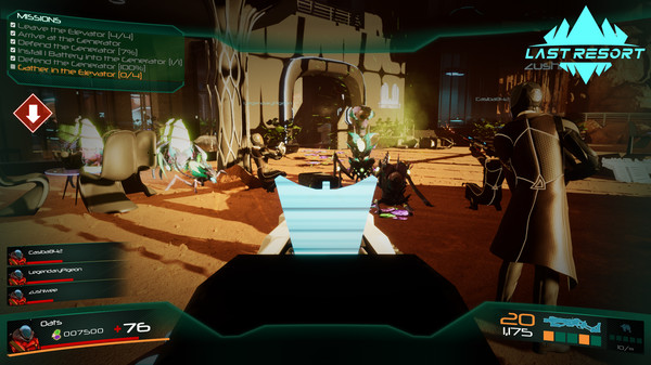 Last Resort game for Linux 1