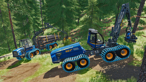 скриншот Farming Simulator 19 - Rottne DLC 2
