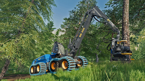 скриншот Farming Simulator 19 - Rottne DLC 4