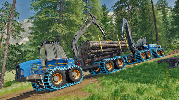 скриншот Farming Simulator 19 - Rottne DLC 0
