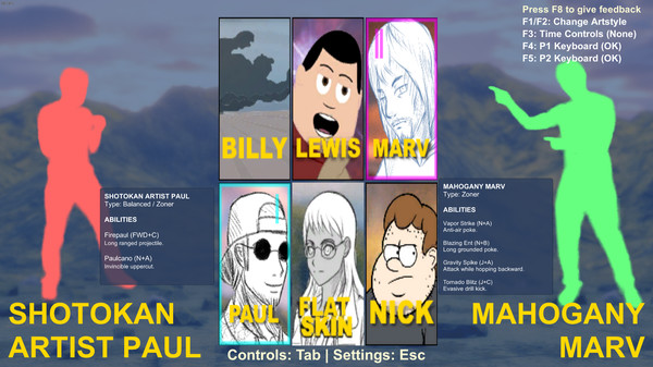 скриншот Mega Knockdown 5