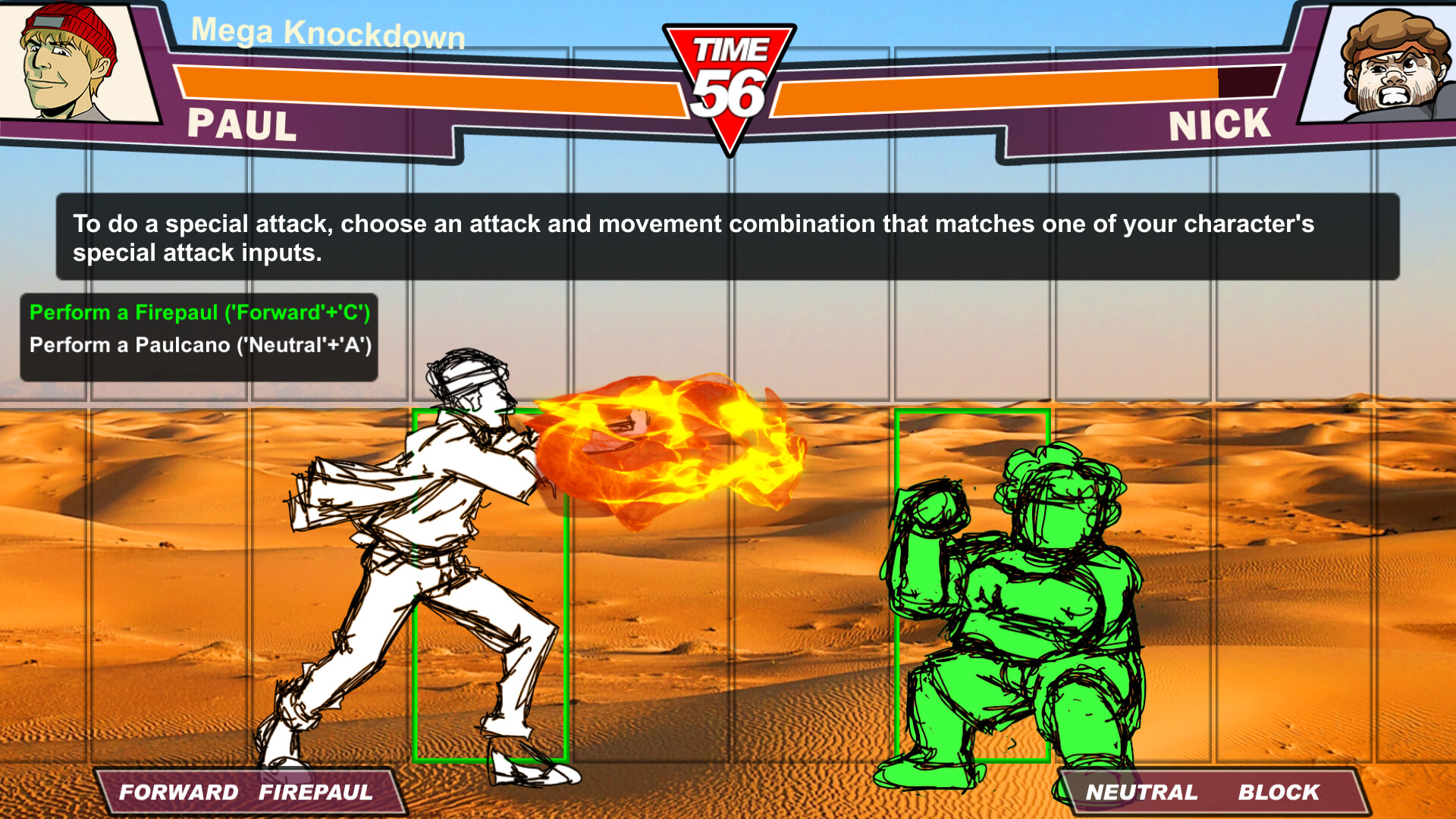 Play Stickman Fighter : Mega Brawl Online - Free Browser Games