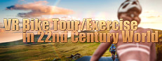 VR Bike Tour/Exercise in 22nd Century World