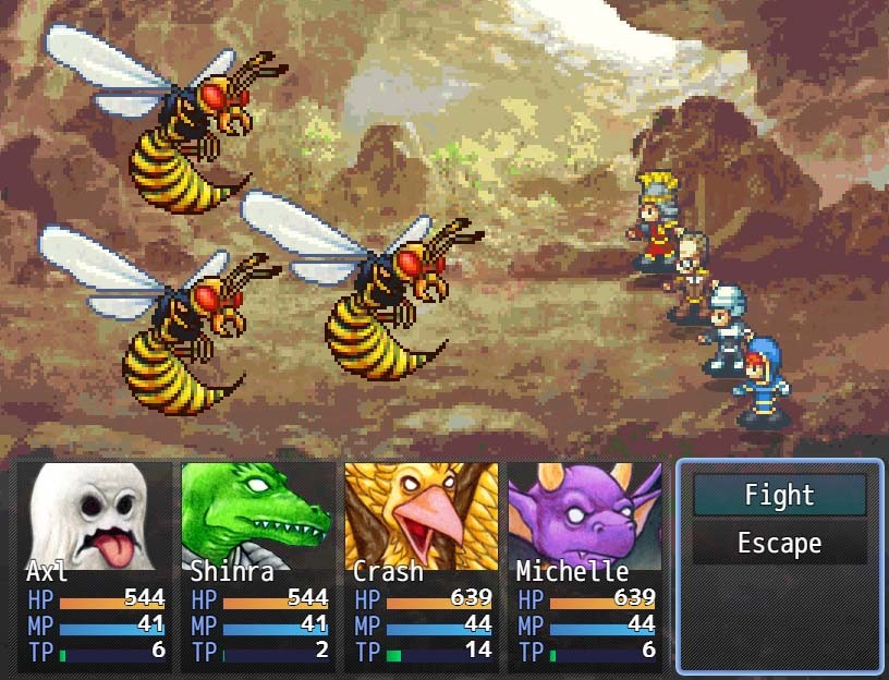 RPG Maker VX Ace - Tyler Warren RPG Battlers 8th 50 - More Time Fantasy Tribute #2