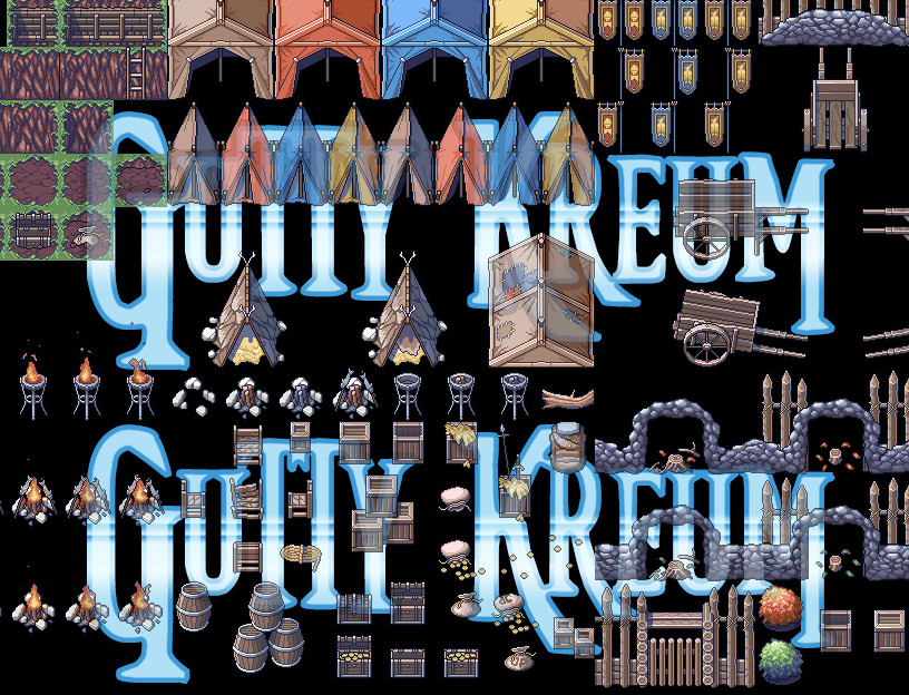 RPG Maker MV - Rogue Encampment Game Assets screenshot screenshot 2