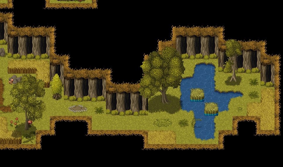 RPG Maker MV - Country Woods Add-on Forest Lake #5
