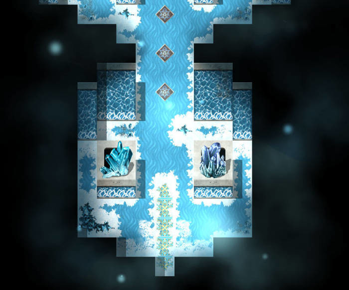 RPG Maker MV - KR Elemental Dungeon Tileset - Celestial Flora Ice Time #5