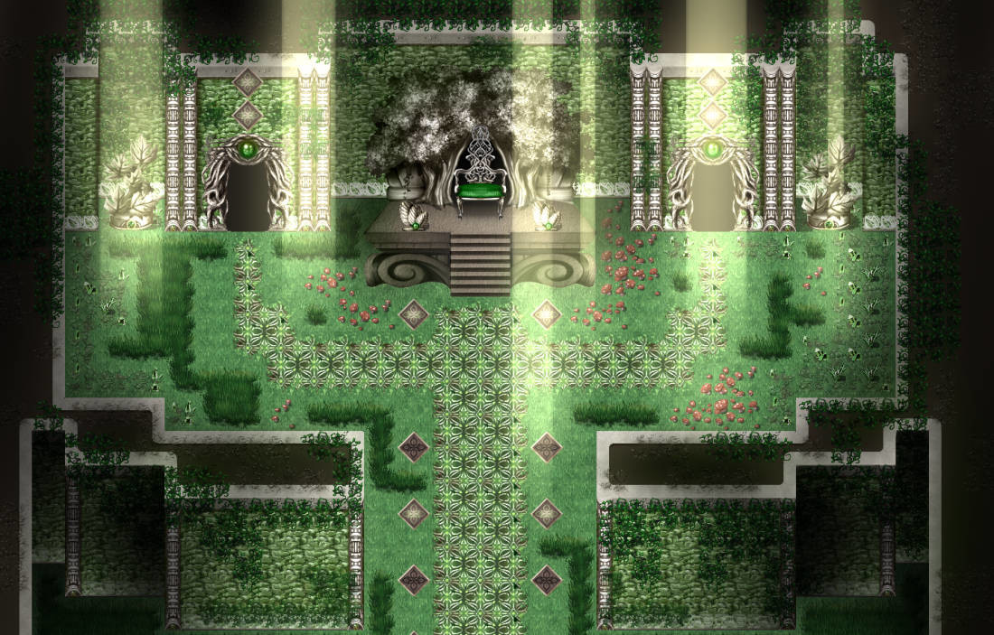 RPG Maker MV - KR Elemental Dungeon Tileset - Celestial Flora Ice Time ...