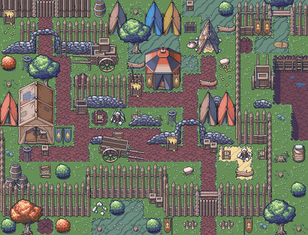 скриншот RPG Maker MZ - Rogue Encampment Game Assets 0