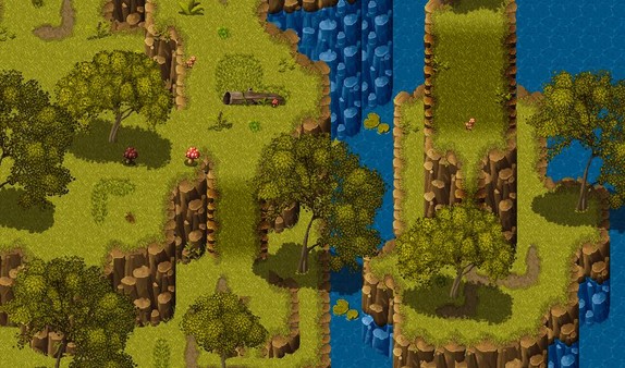 скриншот RPG Maker MZ - Country Woods Add-on Forest Lake 0
