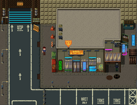 скриншот RPG Maker MZ - Cyber City: Exterior Tiles 3